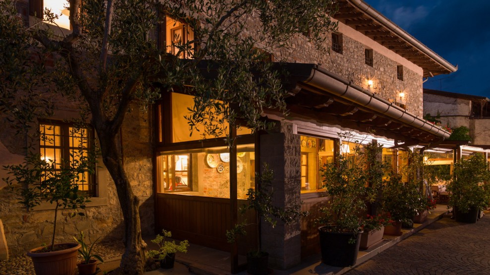 La sala dell’agriturismo I Comelli